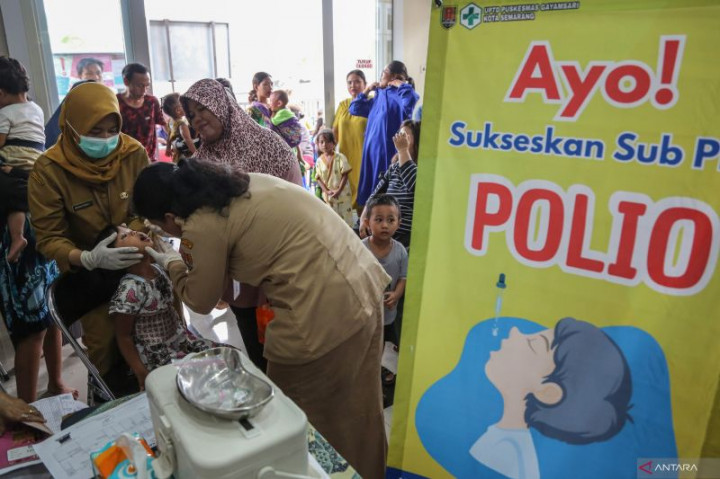 Kemenkes: Cakupan Sub PIN Polio Melebihi Target