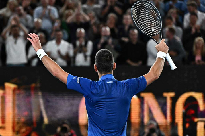 Tenis Australian Open, Djokovic Belum Terbendung