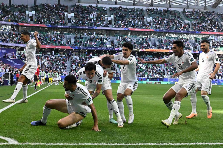 Kejutan! Irak Taklukkan Favorit Juara Jepang 2-1