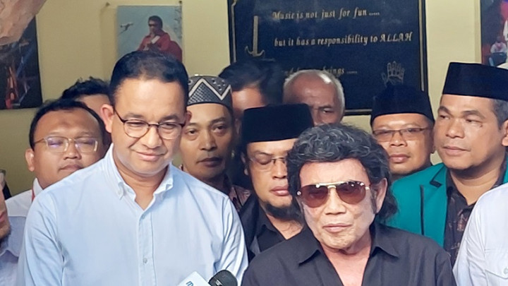 Bertemu Raja Dangdut, Anies: Syairnya Sarat Pesan Perjuangan