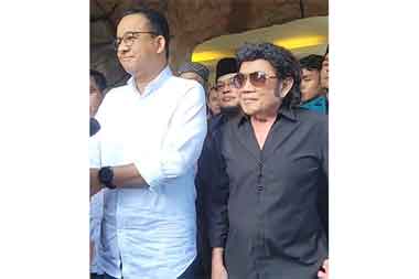 Rhoma Irama Janji Bikin Lagu untuk Anies-Muhaimin