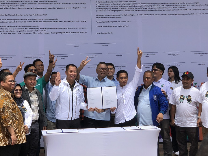 Isi Lengkap Komitmen Kampanye Pemilu Berintegritas di Media Sosial