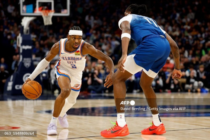 NBA: Thunder Jinakkan Timberwolves