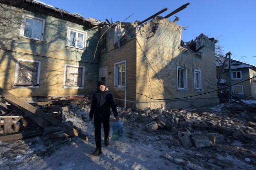 Ukraina Serang Pasar Donetsk yang Dikuasai Rusia, 18 Orang Tewas