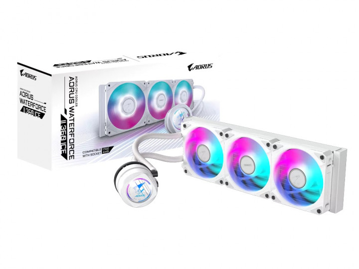 Aorus Waterforce II 360 ICE, AIO Liquid Cooler Praktis dan Mumpuni