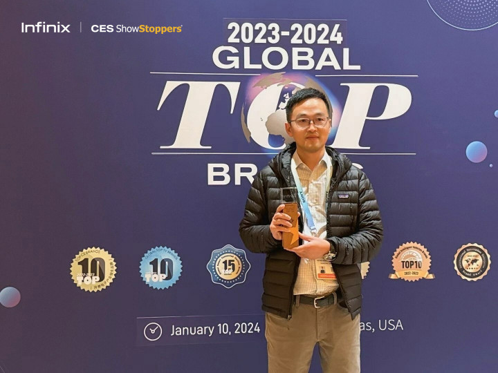 Infinix Jadi Merek Hape Pemenang Penghargaan di CES 2024