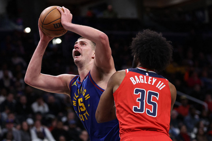 Basket NBA: Nuggets Menang 113-104 atas Wizards, Jokic Cetak 42 Poin Tertinggi