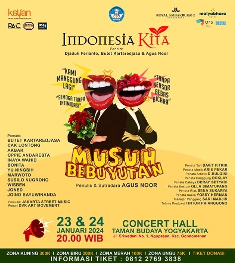 Indonesia Kita Boyong “Musuh Bebuyutan” ke Yogyakarta