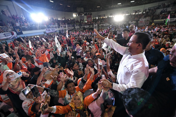 Kampanye Akbar di Parung, Anies Sebut Akar Rumput Inginkan Perubahan