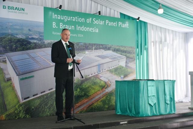 B. Braun Indonesia berkomitmen mendukung upaya pemerintah menciptakan industri ramah lingkungan. (Foto: Dok. Istimewa)