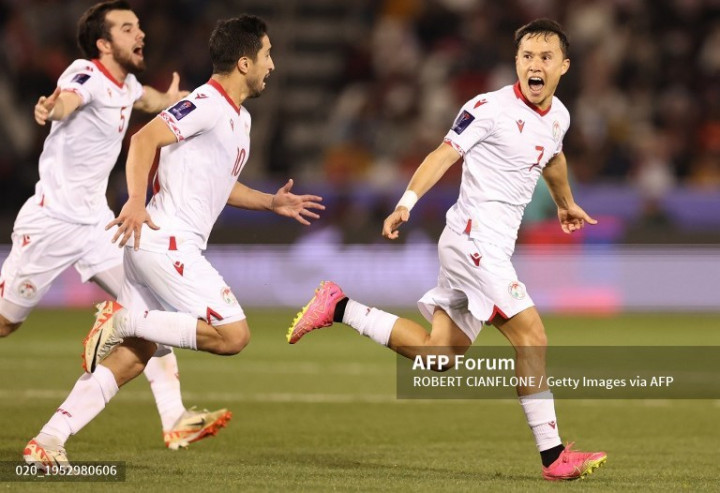 Piala Asia 2023: Tajikistan Dampingi Qatar, Tiongkok dan Lebanon Tersingkir