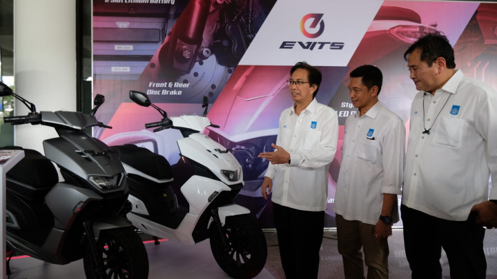 ITS Luncurkan Motor Listrik Canggih EVITS, Sudah Bisa Dibeli