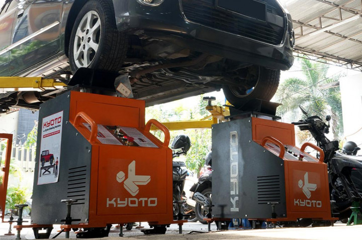 Bengkel Rotary Auto Bawa Alat Canggih Buat Cek Kaki-Kaki Mobil
