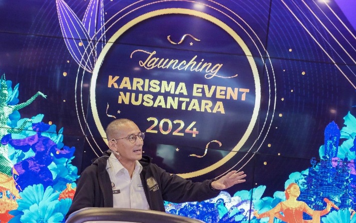 Menparekraf Sandiaga Salahuddin Uno dalam The Weekly Brief With Sandi Uno  Senin 22 Januari 2024. Dok. Kemenparekraf