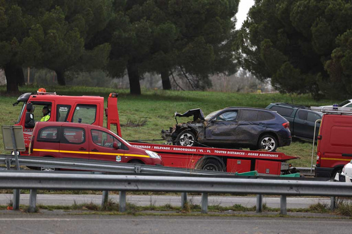 Sebuah Mobil Tabrak Barikade Petani di Prancis, 1 Orang Tewas
