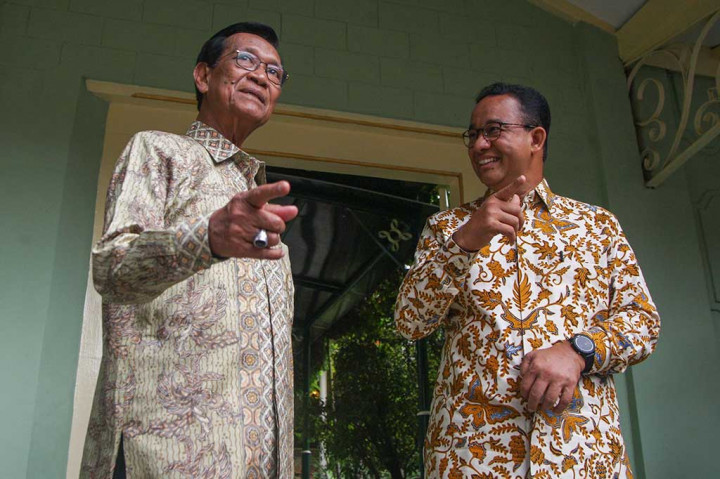 Temui Sultan HB X, Anies: Kami Mohon Doa Restunya