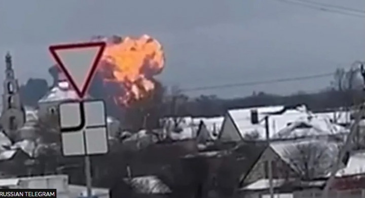 Pesawat Angkut Militer Rusia Jatuh, 65 Tawanan Perang Ukraina Tewas