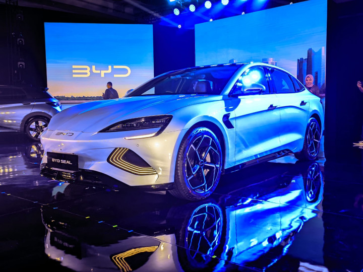 BYD Seal Pakai Ban Giti, Bakal Dipertahankan Saat Produksi?