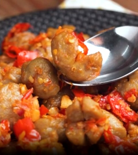 Resep Oseng Bakso Mercon, Pedas Berbalut Cabai Gerus!