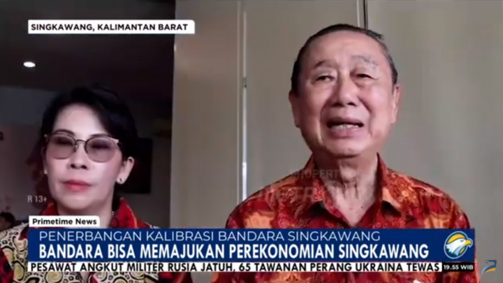 Bandara Singkawang Gelar Penerbangan Kalibrasi Perdana