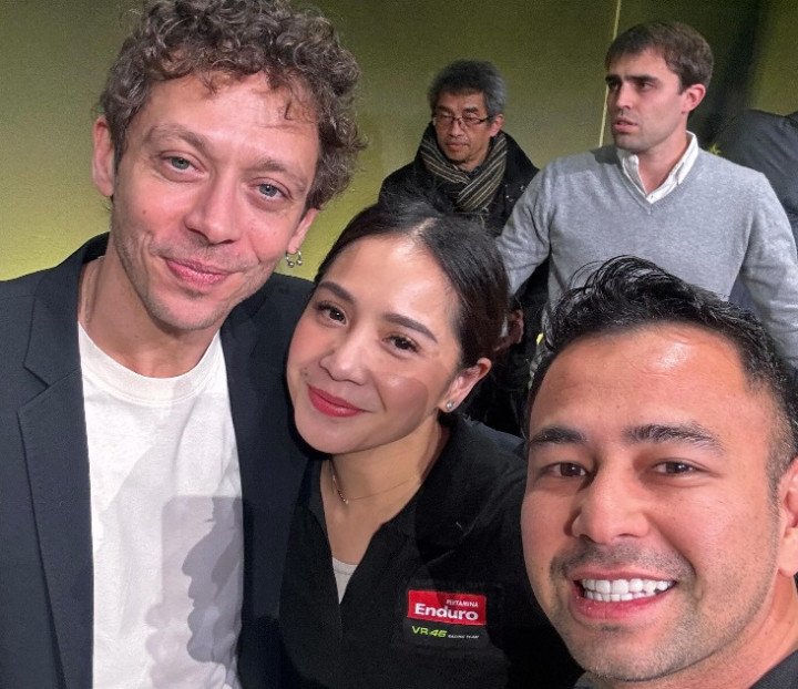 Diajak Raffi Ahmad Jajal Sirkuit Mandalika, Valentino Rossi: Saya Akan Datang