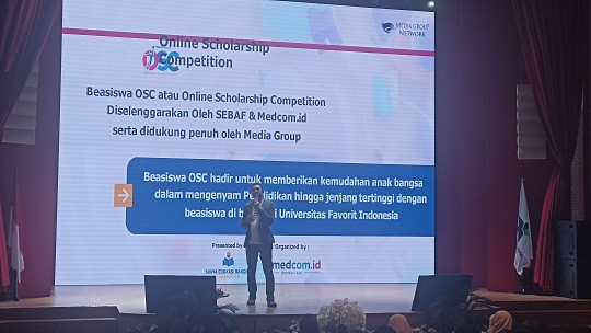 OSC Medcom.id Bakal Sediakan Kuota 500 Beasiswa Tahun Ini