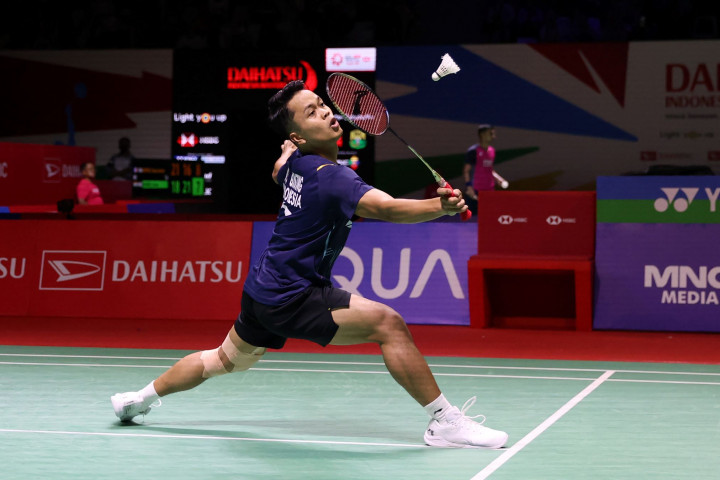 Indonesia Masters 2024: Tekuk Wakil Malaysia, Anthony Ginting Melaju ke Perempat Final