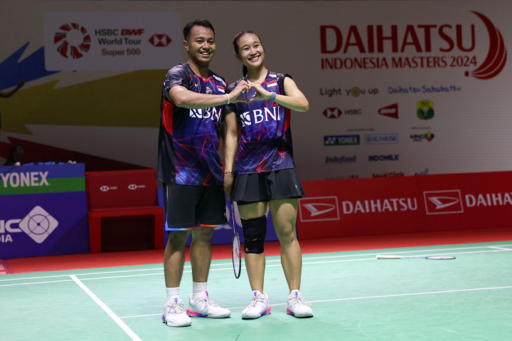 Indonesia Masters 2024: Ganda Campuran Tuan Rumah Sisa Rehan/Lisa di Perempat Final