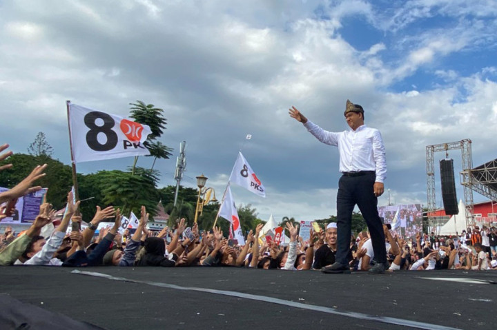 Kampanye Akbar di Palembang, Anies Ajak Masyarakat Suarakan Gerakan Rakyat Perubahan