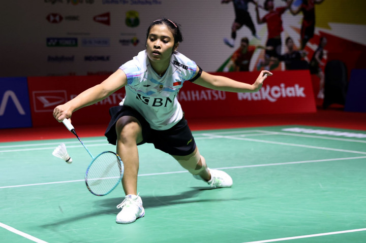 Indonesia Masters 2024: Menang Mudah atas Rekan Senegara, Gregoria Melaju ke Perempat Final