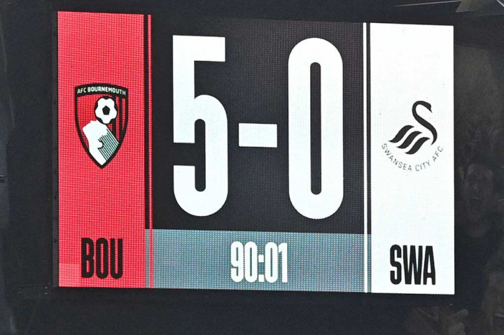 Lumat Swansea 5-0, Bournemouth Capai 16 Besar Piala FA