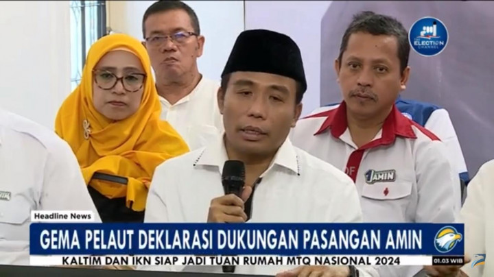 Gema Pelaut Dukung Amin, Siapkan Saksi 1 Juta Orang di TPS