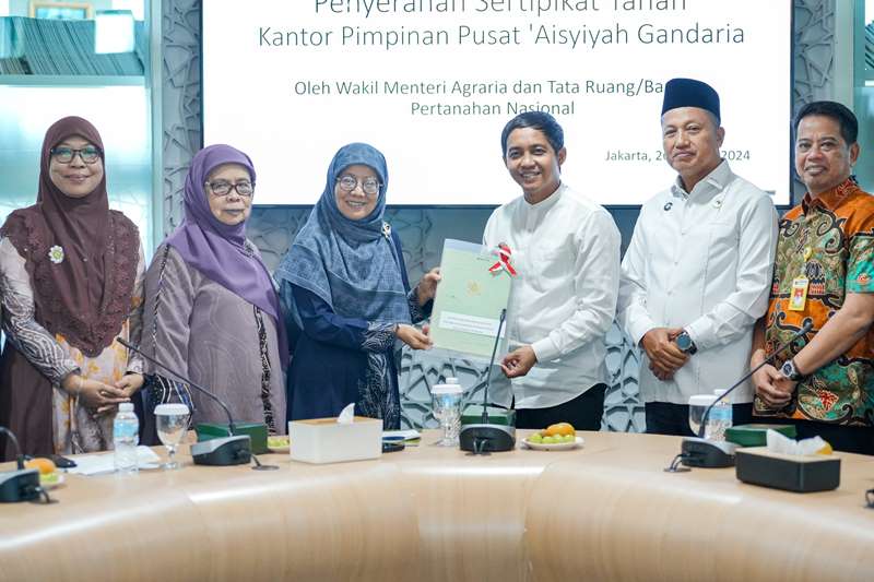 Sertifikat Tanah PP Aisyiyah untuk Kepastian Hukum