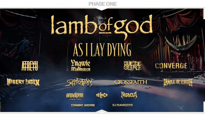 Hammersonic 2024 Umumkan Line Up Pertama: Lamb of God hingga Yngwie Malmsteen