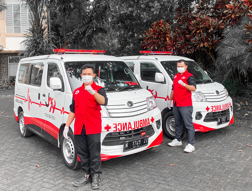 J99 Corp. melalui J99 Foundation secara konsisten memberikan layanan Program Ambulance Siaga. (Foto: Dok. Istimewa)
