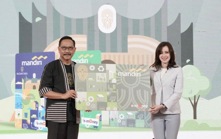 Tingkatkan Inklusi Keuangan, Bank Mandiri Hadirkan e-money Edisi Khusus Nusantara