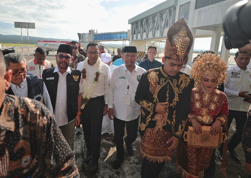 Kampanye Akbar di Aceh, Anies Disambut Serune Kalee