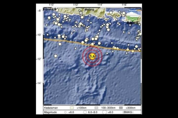 Gempa Magnitudo 5,6 Guncang Bali, Tidak Berpotensi Tsunami