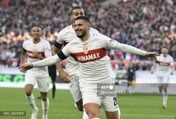 Hattrick Undav Bantu Stuttgart Tumbangkan Leipzig