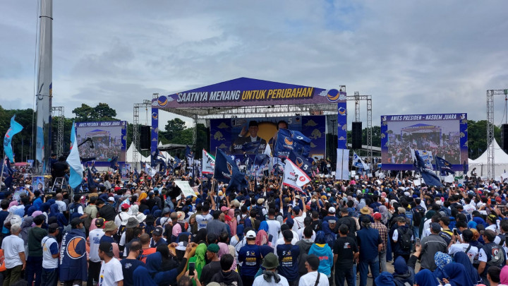 Kuburan Band Ikut Gaungkan Gerakan Perubahan di Kampanye Akbar Anies Baswedan