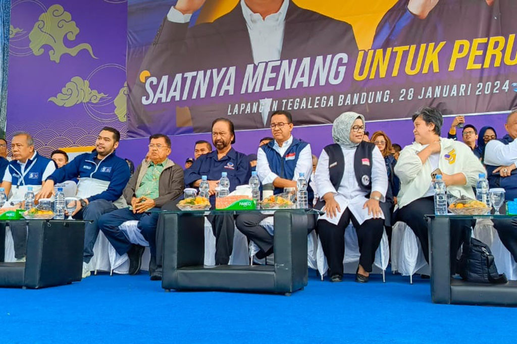 Surya Paloh hingga Anies Baswedan Gelorakan Semangat Perubahan di Jabar