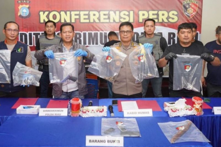 Polda Riau Tembak Mati Perampok Sadis Bersenjata Api