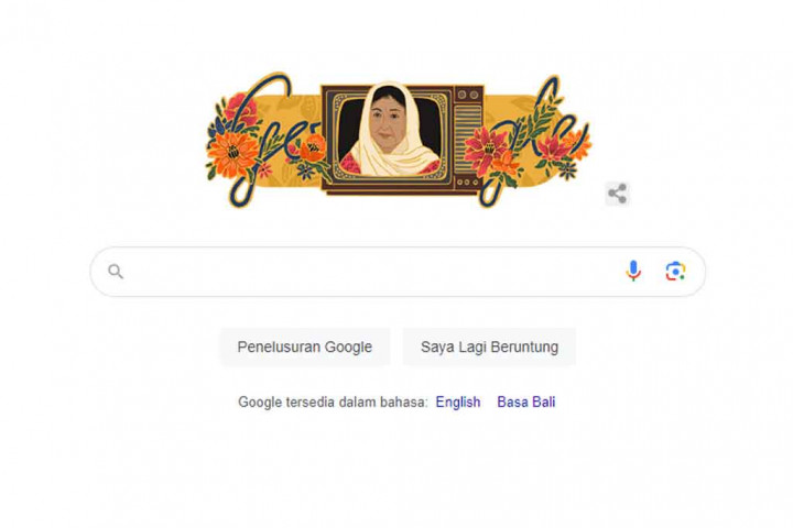 Profil Aminah Cendrakasih, Pemeran Mak Nyak Si Doel yang Jadi Google Doodle Hari Ini