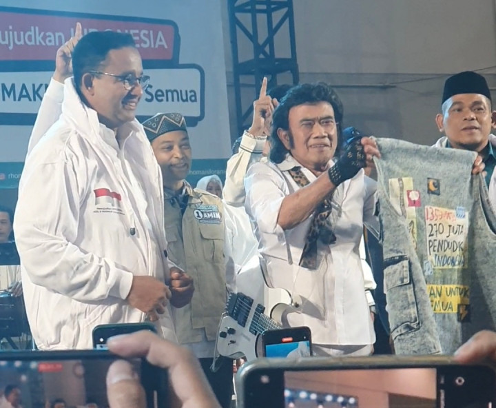 Anies: di Sana Punya Bansos, Kita Punya Rhoma Irama