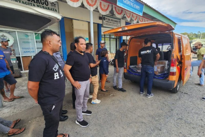 Polda Maluku Kawal Distribusi Surat Suara Capres untuk 9 Daerah