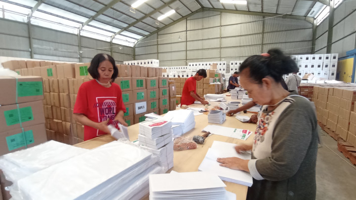 KPU Kabupaten Malang Belum Terima Pengganti Surat Suara yang Rusak