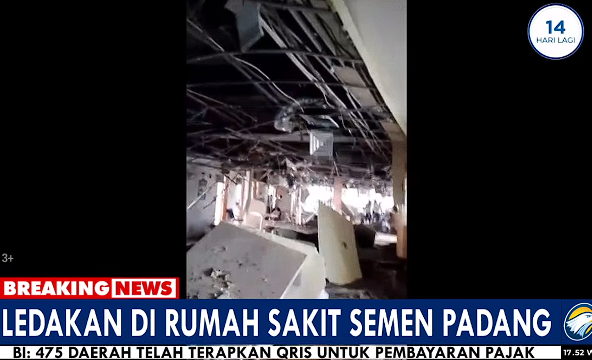 Usut Ledakan di RS Semen Padang, Puslabfor Polda Sumut Dilibatkan