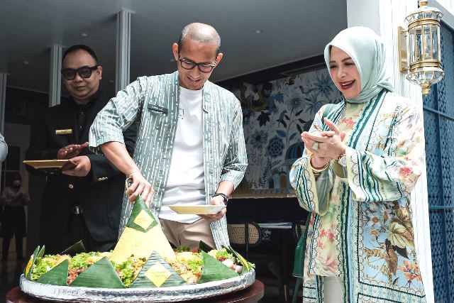 'Corner 28' di Petogogan, Sandiaga: Jadi Produk Ekraf yang Warnai Subsektor Kuliner Indonesia