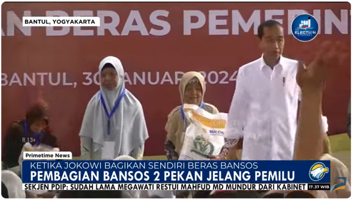 Beras Bansos Langsung Diangkat Jokowi dan Diberikan ke Lansia, Puan Tanggapi Ini