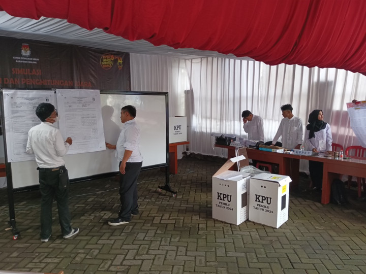 Penyaluran Logistik 6 TPS di Kabupaten Malang Terkendala Medan